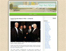 Tablet Screenshot of miamibeachreflections.com